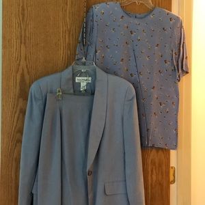 2 piece suit with matching top